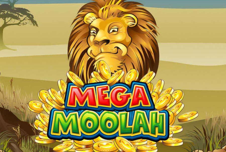 Mega Moolah's official game poster.