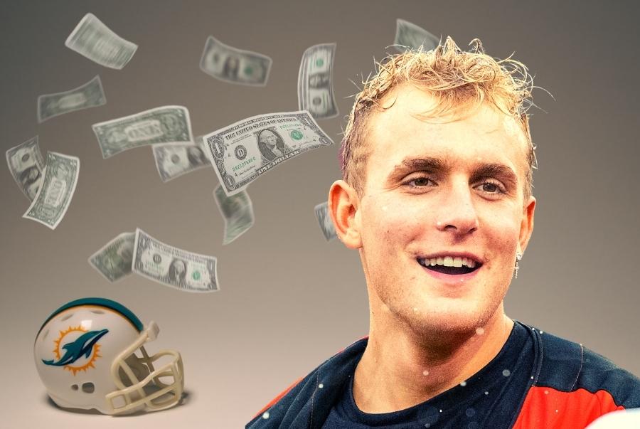 YouTuber-Turned-Boxer Jake Paul Vows to Bet $1 Million on the Miami Dolphins to Win the Super Bowl LVII