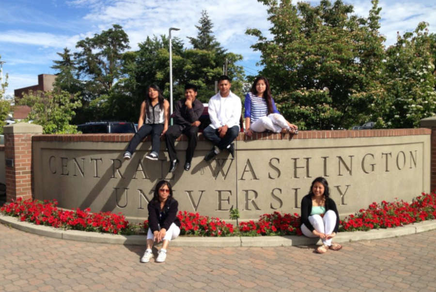 Students at the Central Washington University.