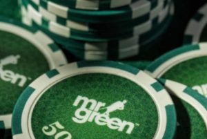 Mr Green branded chips.