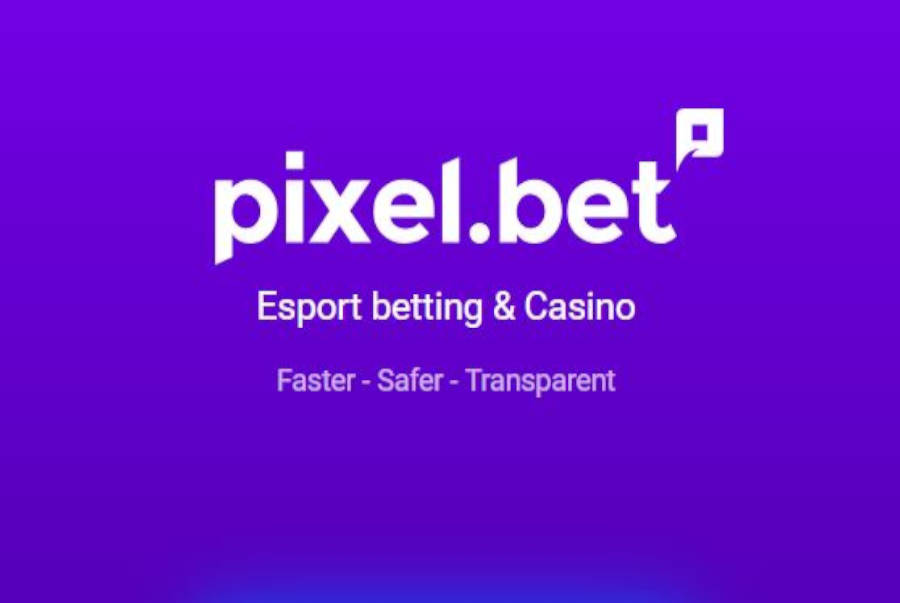 Pixel.bet's welcome screen.