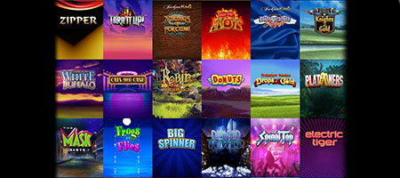 Slot games variety